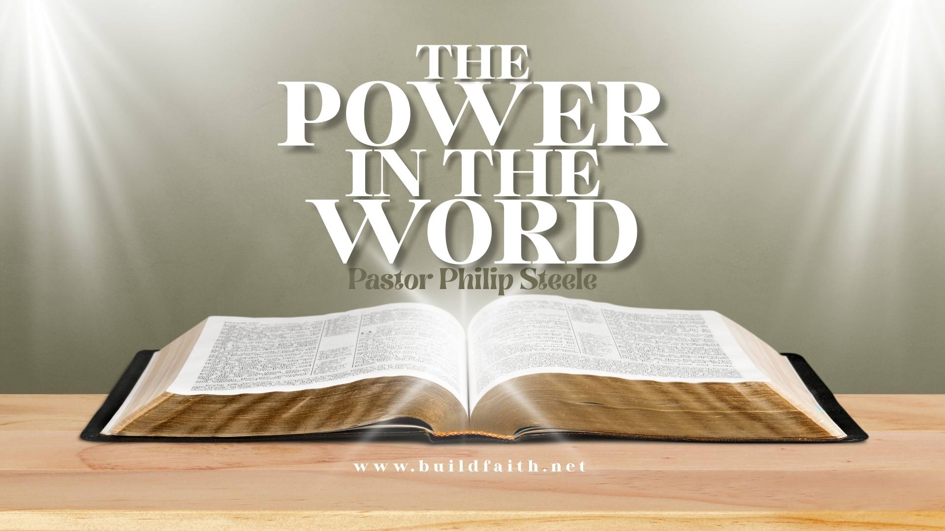 The Power In The Word